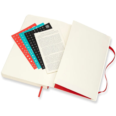 MOLESKINE 2025 Daily Diary/Planner A5, 13 x 21 cm, softcover, Scarlet Red
