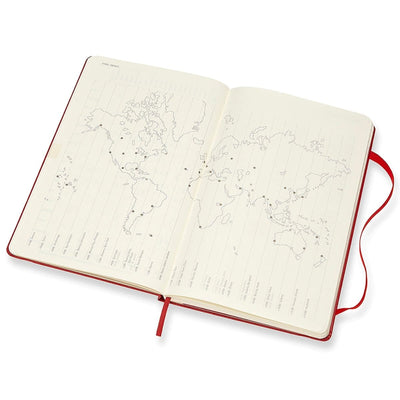 MOLESKINE 2026 Weekly Notebook Diary/Planner A5, 13 x 21 cm, hardcover, Scarlet Red