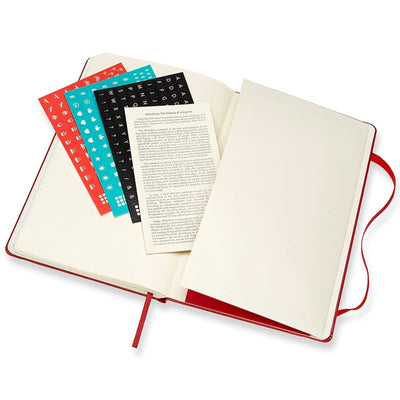 MOLESKINE 2026 Weekly Notebook Diary/Planner A5, 13 x 21 cm, hardcover, Scarlet Red