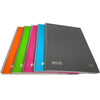 Firmo Spiral Notebook A4, line ruled, 90gsm, 60sheet/pad, Assorted Colors