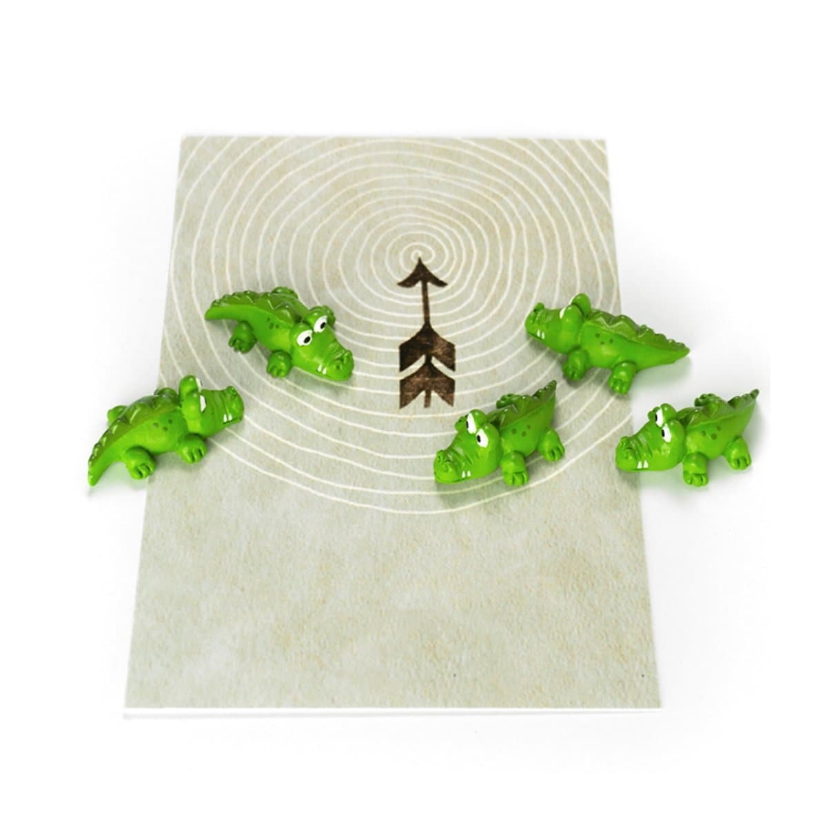 Trendform Magnets KROKO, 5/pack, Green