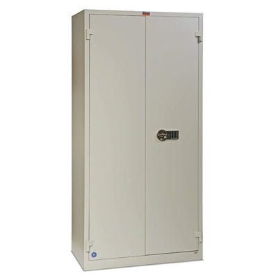 Valberg BM 1993 EL Fire Resistant Safe Cabinet, Grey