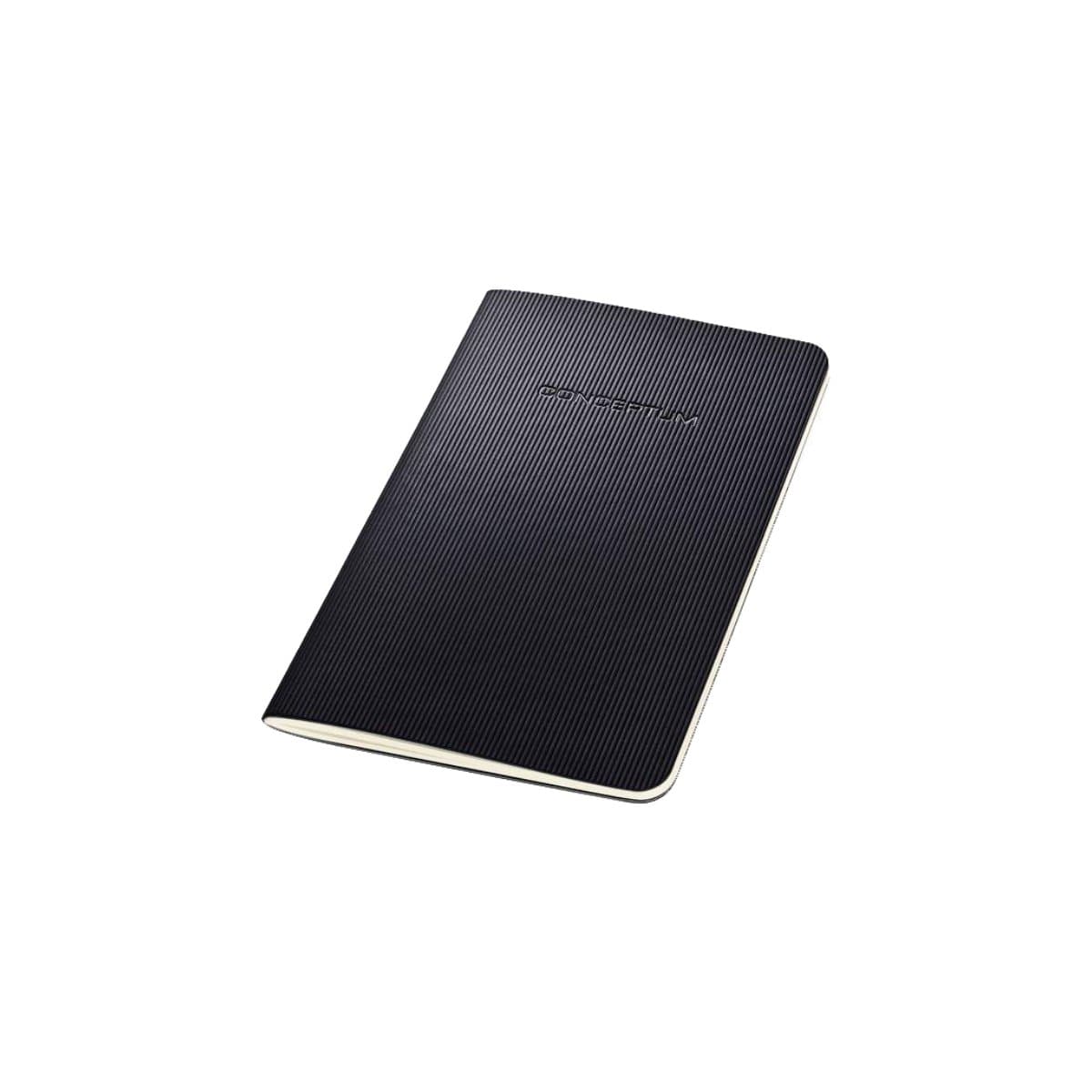 Sigel Journal CONCEPTUM A6, Stapled, Softcover, Lined, Black
