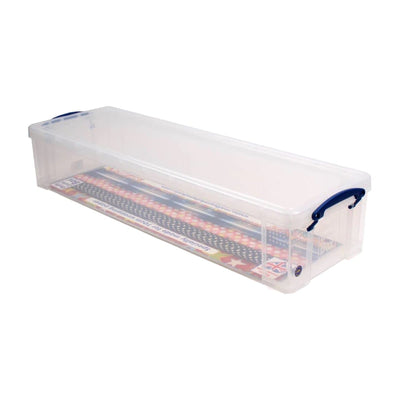 Really Useful Box, 22 Litre, 800 x 255 x 155mm, Clear