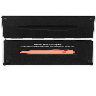 CARAN d'ACHE 849 Ballpoint Pen CLAIM YOUR STYLE, Tangerine - Limited Edition