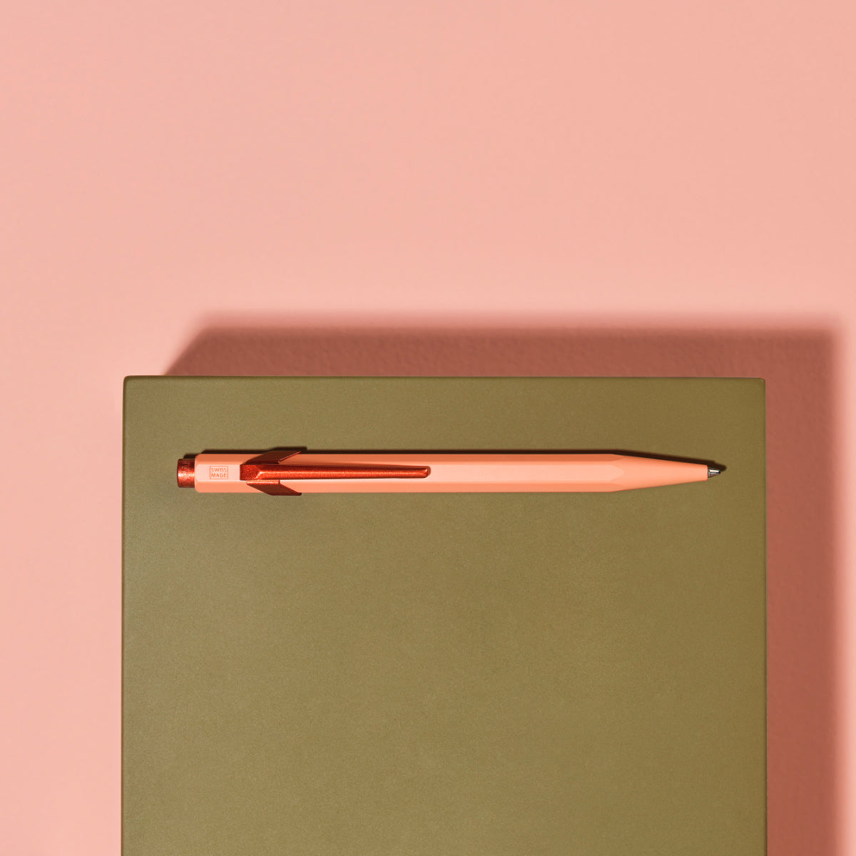 CARAN d'ACHE 849 Ballpoint Pen CLAIM YOUR STYLE, Tangerine - Limited Edition