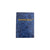 SUPER DEAL Ruled Manuscript/Register Book 2QR, A6, 105x148 mm, 96 sheets, Blue