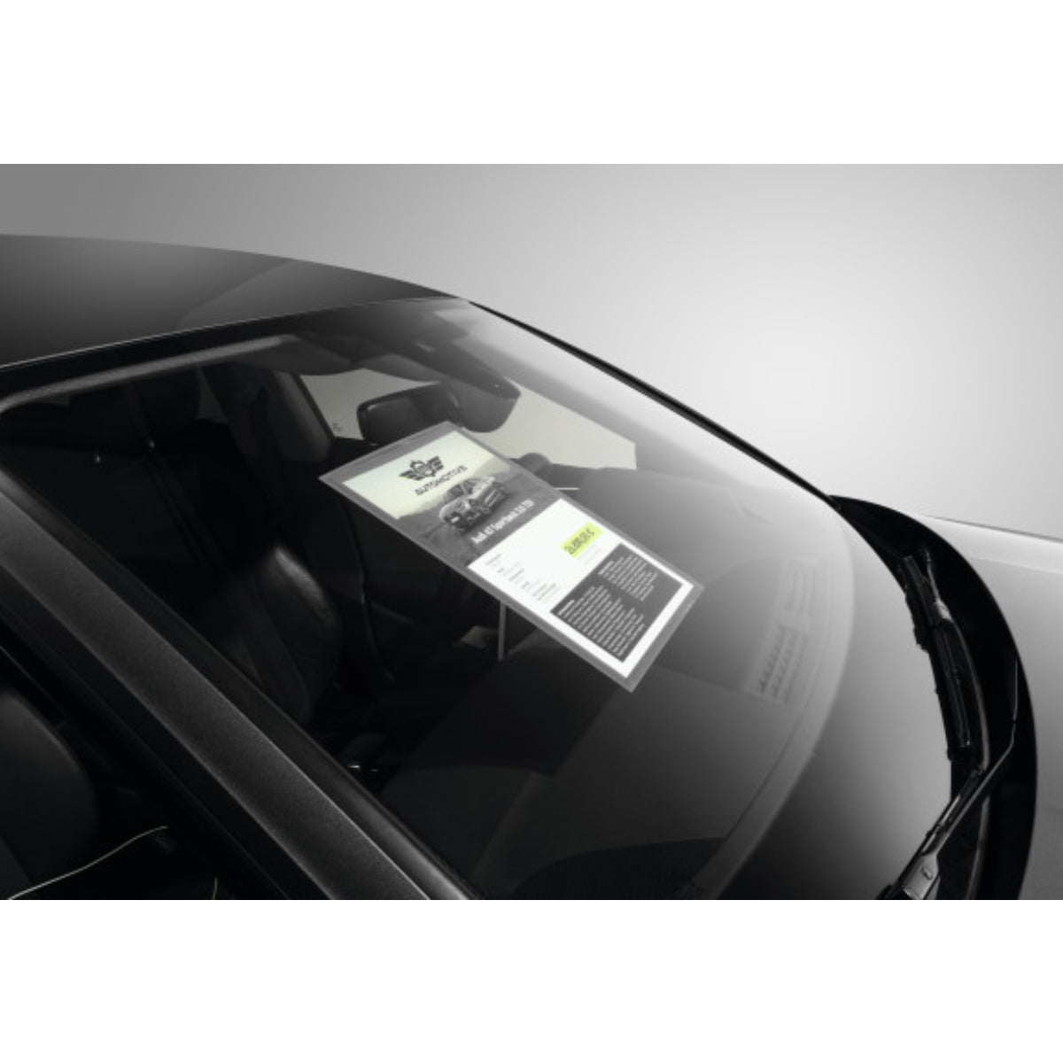 Durable INFO POCKET A4 Static Cling, 5/pack, Grey