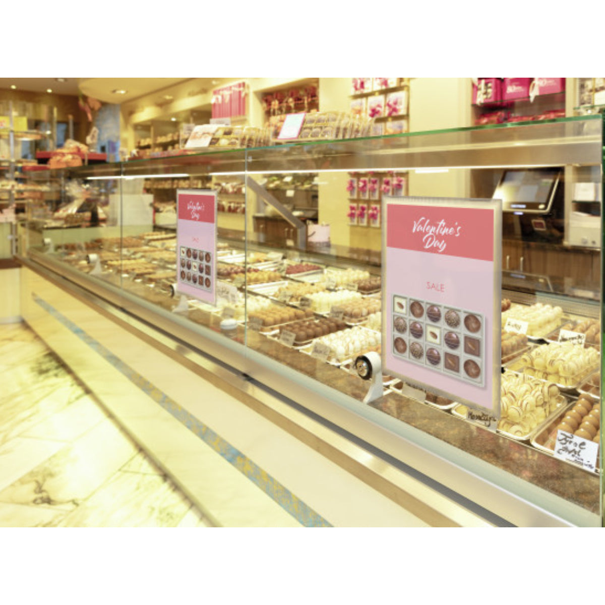 Durable INFO POCKET A4 Static Cling, 5/pack, Grey