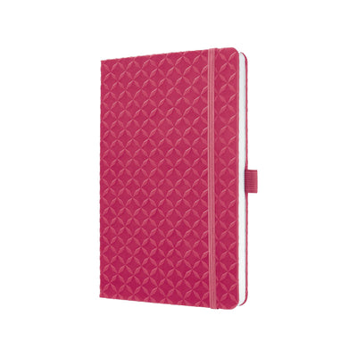 Sigel Notebook JOLIE A5, Hardcover, Lined, Fuchsia Pink