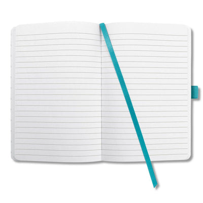 Sigel Notebook JOLIE A5, Hardcover, Lined, Aqua Turquoise
