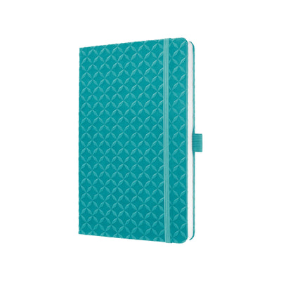 Sigel Notebook JOLIE A5, Hardcover, Lined, Aqua Turquoise