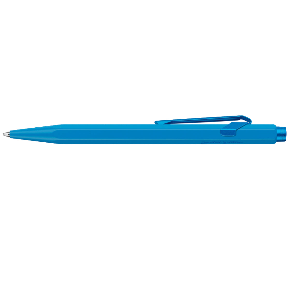 CARAN d'ACHE 849 Ballpoint Pen CLAIM YOUR STYLE, Azure Blue - Limited Edition
