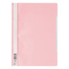 Durable Clear View Folder - Economy A4, Light Pink