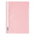 Durable Clear View Folder - Economy A4, Light Pink