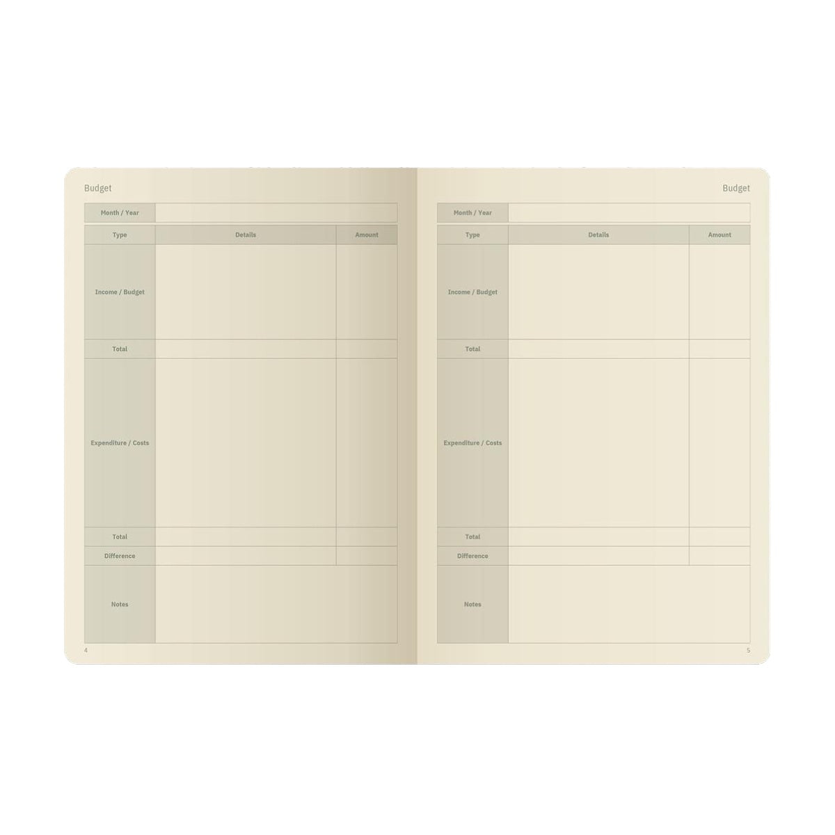 Sigel Weekly Planner CONCEPTUM A5, undated, hardcover, Black