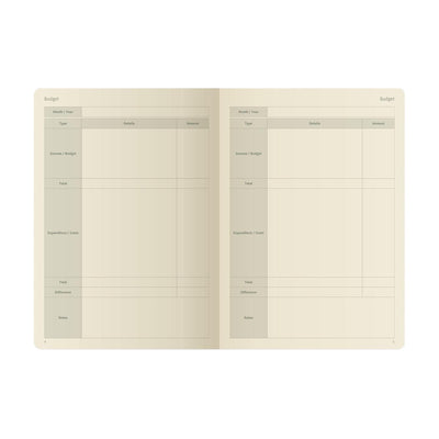 Sigel Weekly Planner CONCEPTUM A5, undated, hardcover, Black