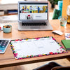 Sigel Paper Desk Pad Planner JOLIE Flower, 420 x 297 mm, 30sheets/pad, White