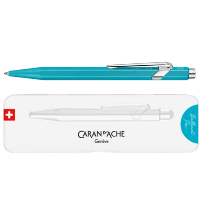 CARAN d'ACHE 849 Ballpoint Pen with Box, COLORMAT-X, 0.25mm, Assorted Colors