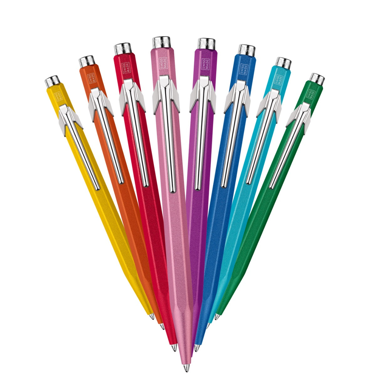 CARAN d'ACHE 849 Ballpoint Pen with Box, COLORMAT-X, 0.25mm, Assorted Colors