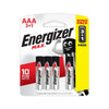 Energizer Alkaline Battery AAA, 3+1/pack