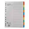 Atlas Divider Manila Colored A4, 10 Tabs