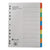 Atlas Divider Manila Colored A4, 10 Tabs