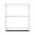System4 Shelf, 78 x 80 x 40 cm, White