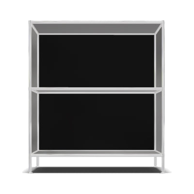 System4 Shelf, 78 x 80 x 40 cm, Black