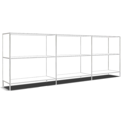 System4 Shelf, 228 x 80 x 40 cm,  White