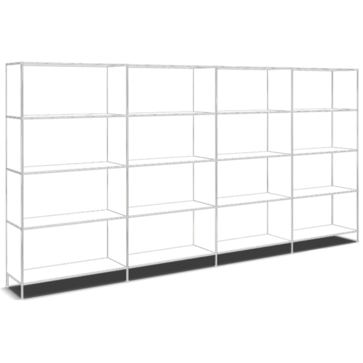 System4 Shelf, 303 x 155 x 40 cm,  White