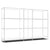 System4 Shelf, 190 x 118 x 40 cm,  White