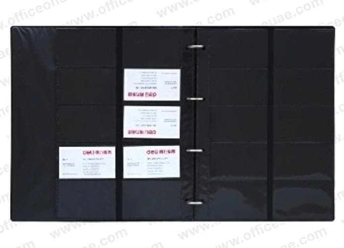 deli 5798 Name Card Holder, A4,  600 Cards Capacity