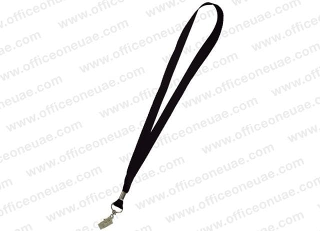 Partner ID Lanyard 12 mm, Black