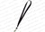 Partner ID Lanyard 12 mm, Black