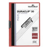 Durable Duraclip 30, A4, Red