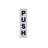 FIS Sticker PUSH 4x17cm