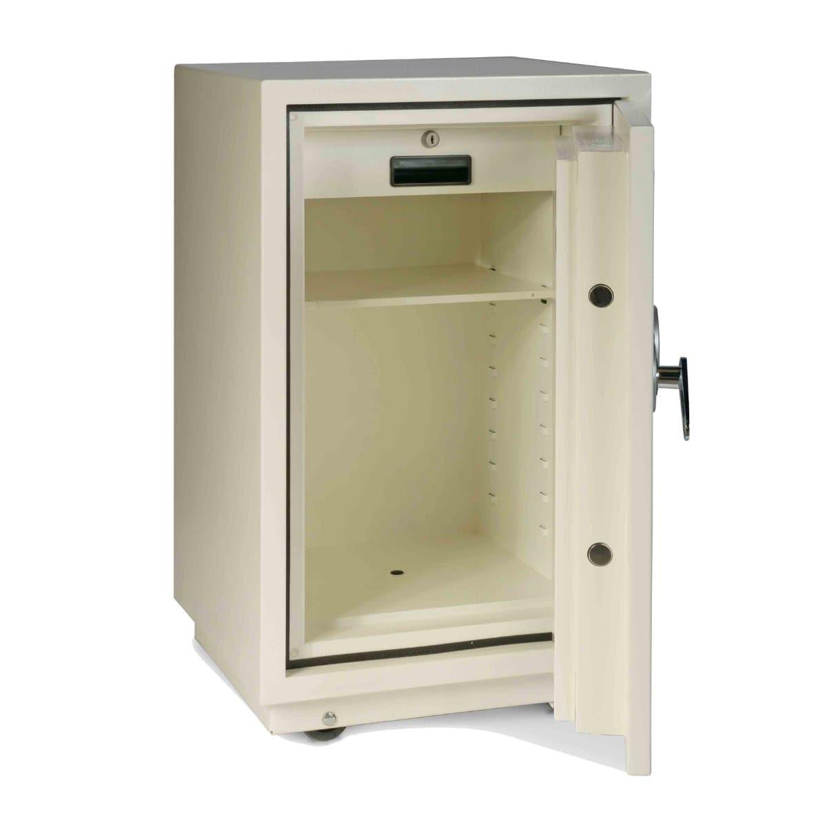 Valberg FRS-75 EL Fire Resistant Safe, Digital & Key Lock, White