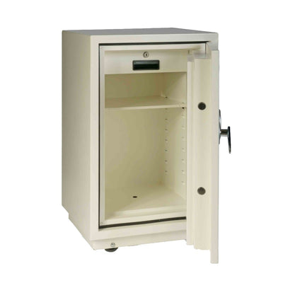 Valberg FRS-67 EL Fire Resistant Safe, Digital & Key Lock, White