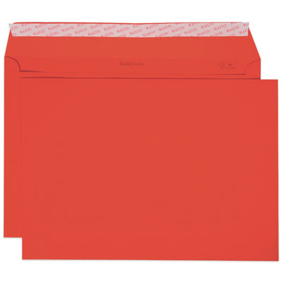 Elco Color Envelope C5, 6.5" x 9", 100g, 25/pack, Red