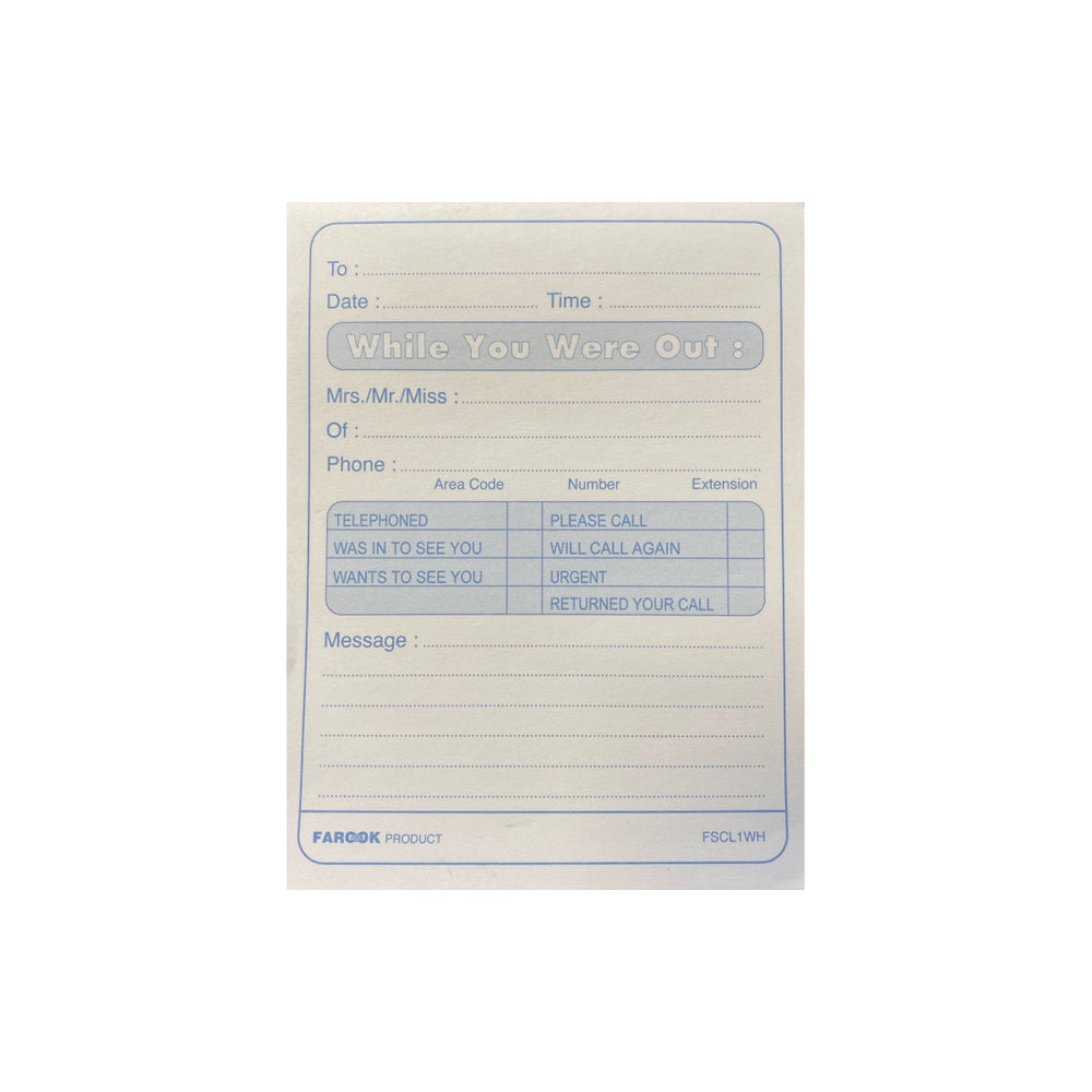 Receipts, Vouchers & Memo Pads - Stationery Dubai, Abu Dhabi - Office ...