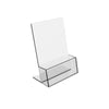 Acrylic Brochure Holder Table Top, 1 Tier, A5 149 x 210 mm