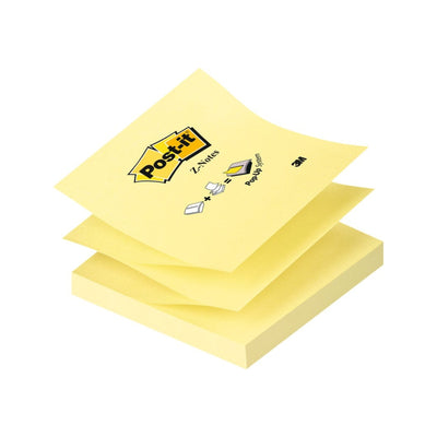 3M Post-it Pop-up Notes, Refills for Pop-up Dispensers 3x3 inches, Canary Yellow