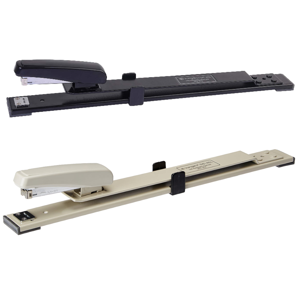 Kangaro Stapler DS-45L, Long Arm, 30 Sheets Capacity, Assorted Colors