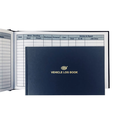 FIS Vehicle Log Book A5, 5/pack, Assorted Colors
