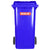 SULO Mobile Garbage Bin, 120 litres, Blue