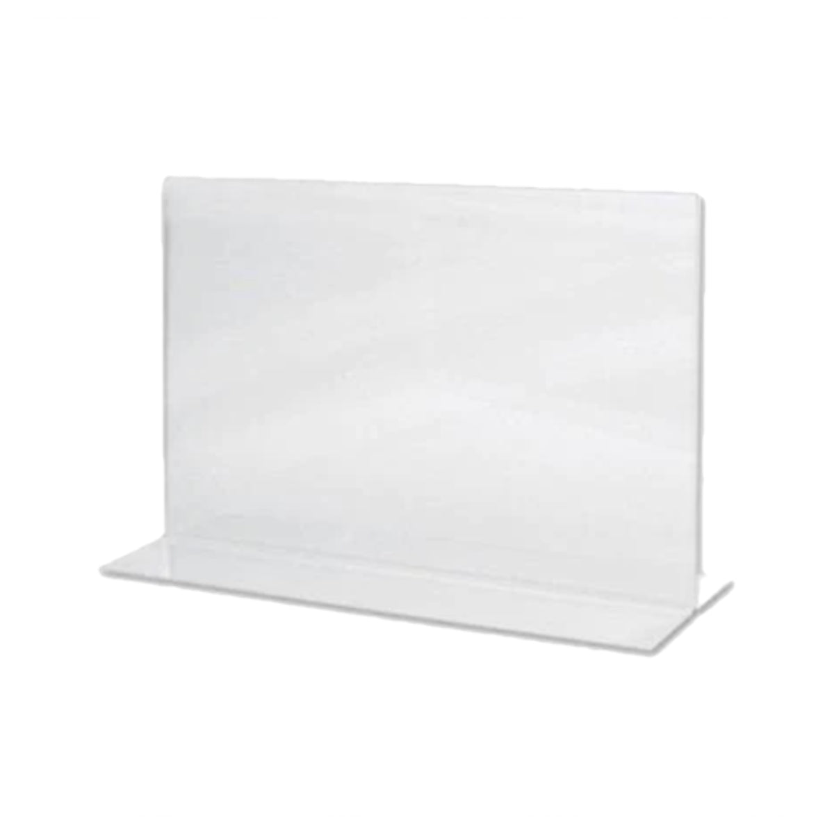 Acrylic Sign Holder 2 Sided T-Type, A4 Landscape, 297 x 210 mm
