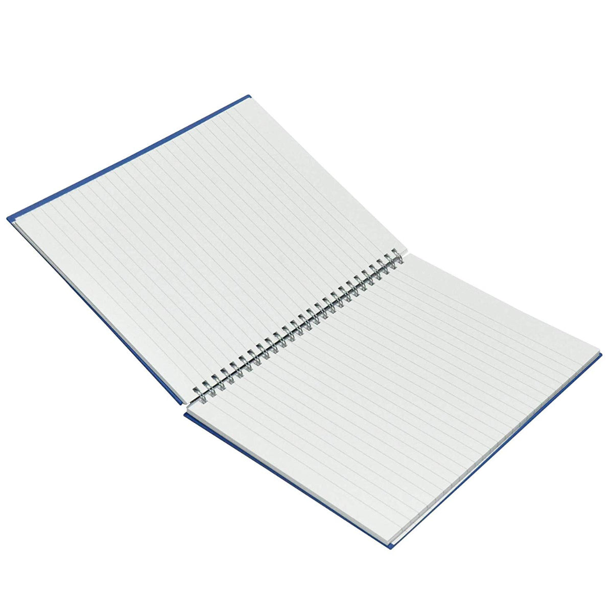 FIS Ruled Manuscript/Register Book with side spiral binding,10x8 inches, 2QR - 96 sheets, Blue