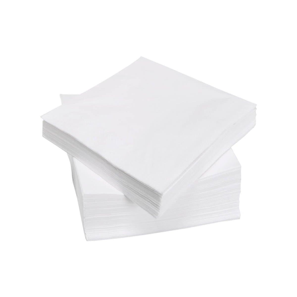 Table Napkins, 100/pack, White