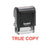 Trodat Printy 4911 Stamp 'TRUE COPY'